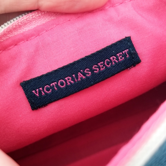 Victoria's Secret PINK Vintage Iconic Cosmetic Makeup Pencil Bag Pouch NWOT - Picture 8 of 12
